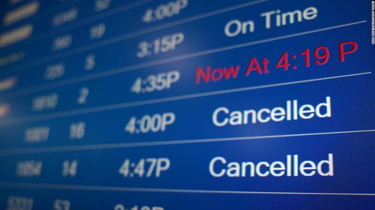 What to do if your flight is canceled or delayed