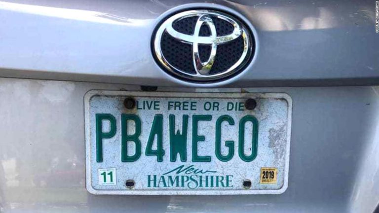 A mom with a license plate that reads ‘PB4WEGO’ wins a battle with the state to keep it